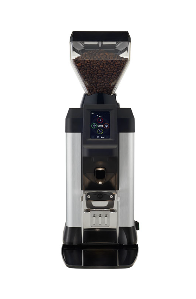 Cimbali Smart G-50 Grinder with touchscreen display for precision commercial coffee grinding - Smart G-50 Grinder – High-Precision Coffee Grinding with Touchscreen by Cimbali - The Cimbali Smart G-50 Grinder features an advanced touchscreen interface, precision dosing, and professional-grade performance for the modern coffee bar.
